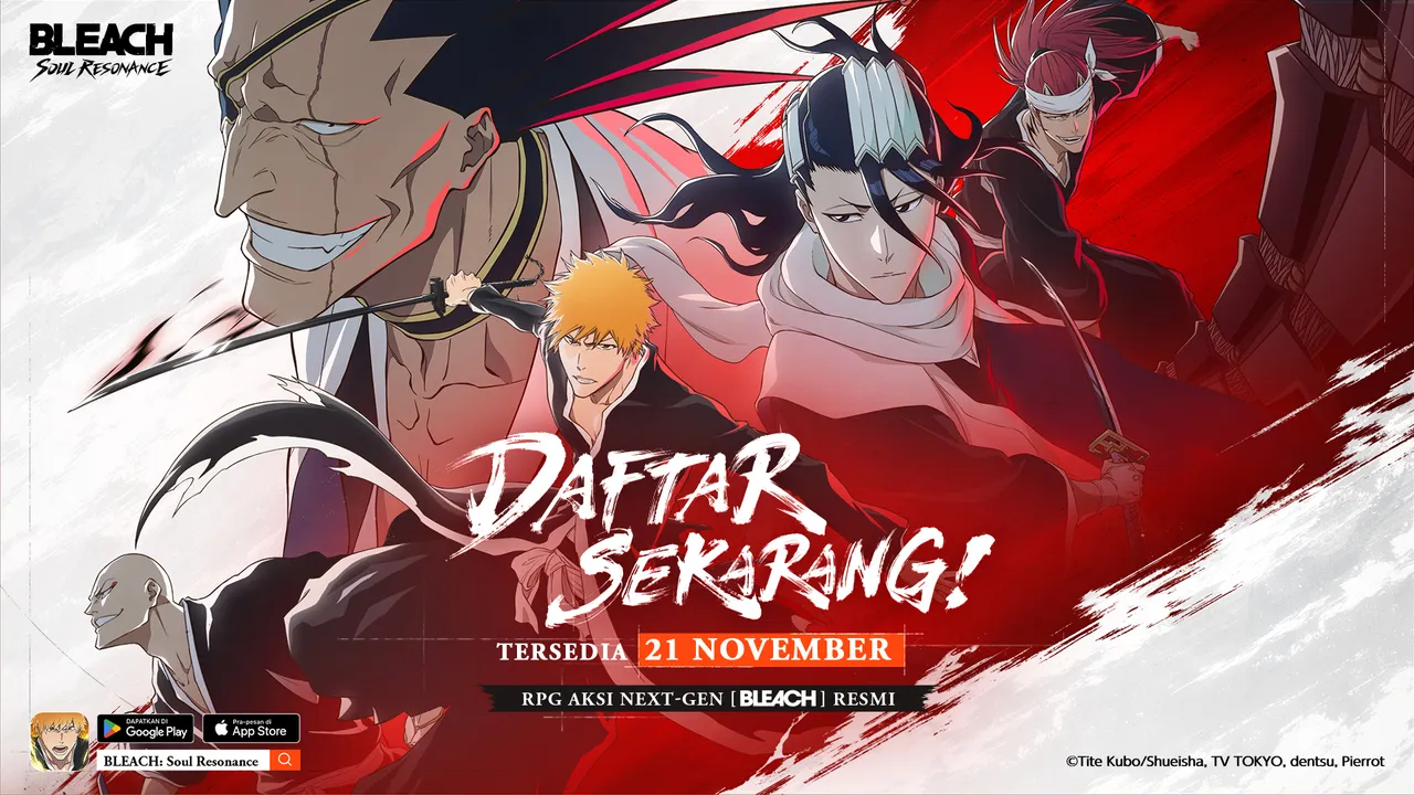 Pra-registrasi Global ARPG BLEACH: Soul Resonance Telah Dibuka, Akan Rilis Global Pada 21 November 2025!