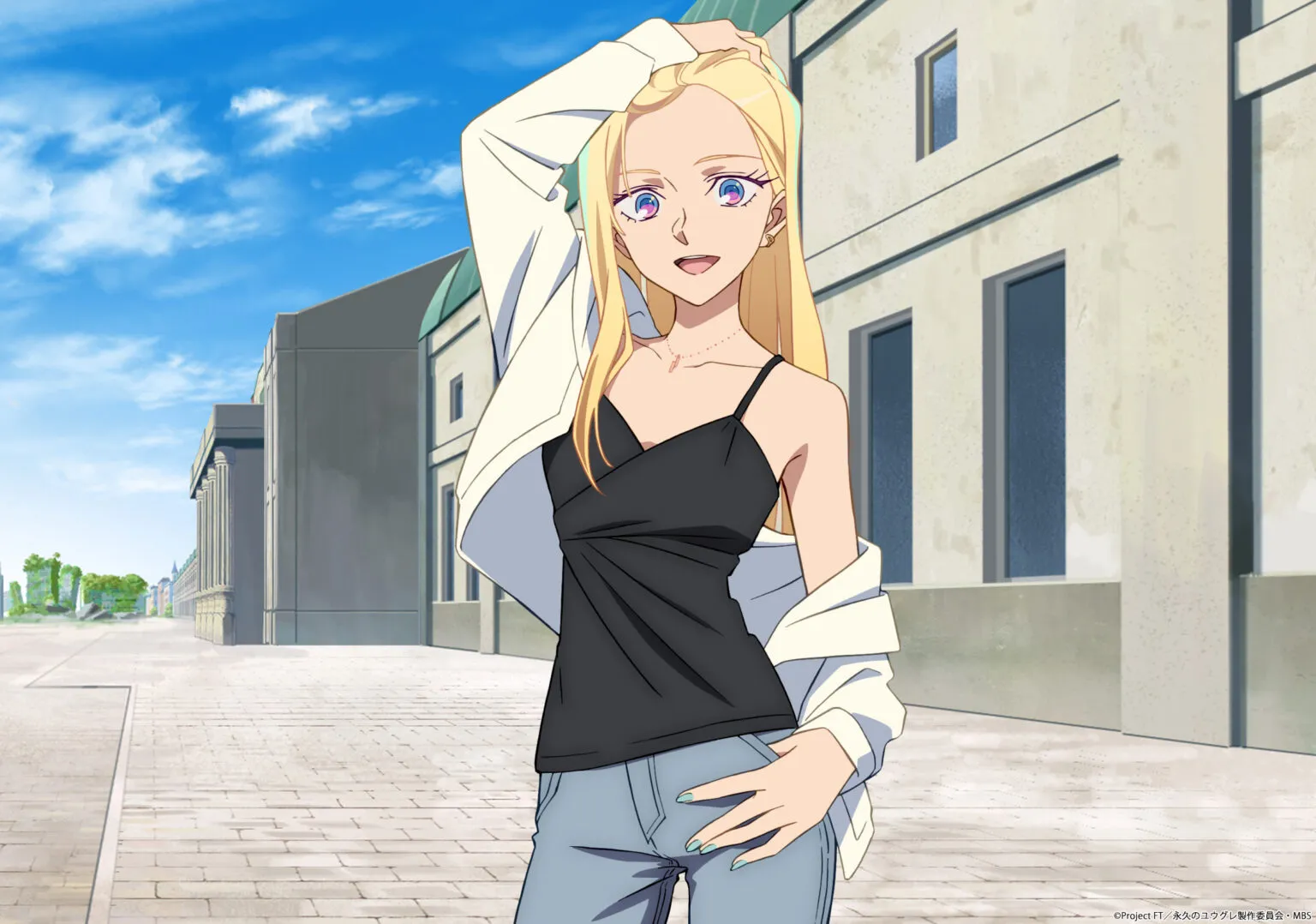 Towa no Yuugure: Ilustrasi Heroine Baru yang Stylish Banget Dirilis!
