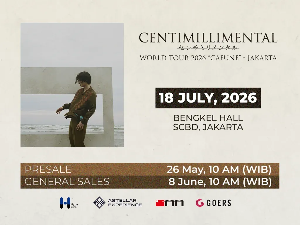 Presale Konser Centimillimental Langsung Sold Out! Siap Lanjut Ke General Sale 8 Juni 2026