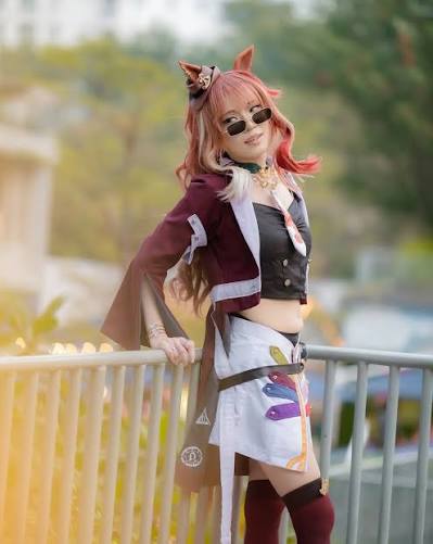 Abxtryy, Cosplayer Arknights dengan Skill 3D Modelling - image 2