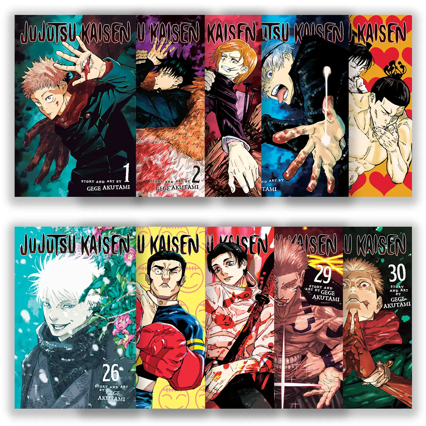Jujutsu Kaisen - Sampul Volume Manga - © Gege Akutami/Shueisha, VIZ Media
