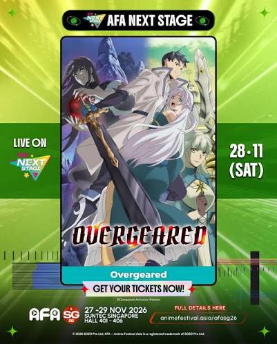 Crunchyroll Bawa Overgeared ke AFA Singapore 2026! - image 2